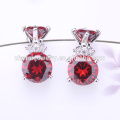 Nouveau mode boucles d&#39;oreilles stud bijoux boucle d&#39;oreille aaa zircon boucle d&#39;oreille E1049